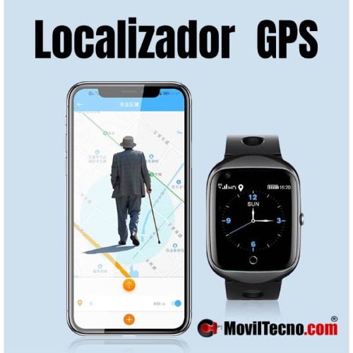 Reloj GPS/SOS HELPO H28 - Persona Mayor y todo usuario / Pantalla táctil -  Helpo