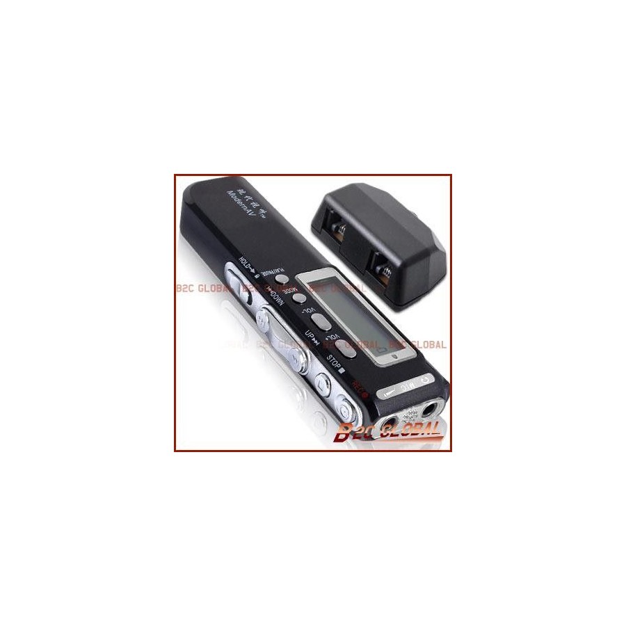 Grabadora de voz mini espía Grabadora de audio discreta - Reproducción,  USB, MP3, 16 g Hasta 200 horas de capacidad TUNC Sencillez